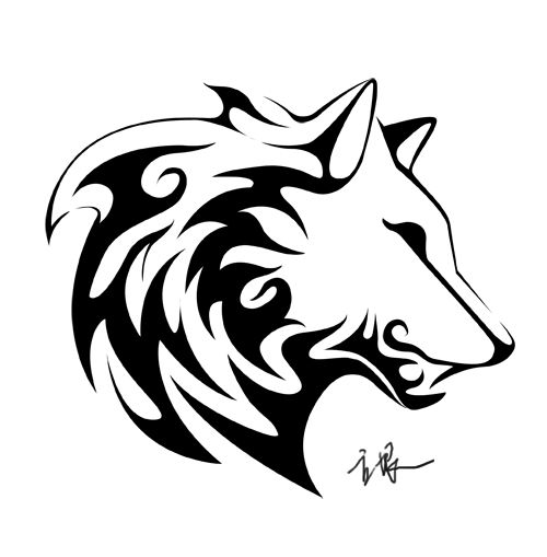 500x509 Wolf Totem - Wolf Totem Drawing