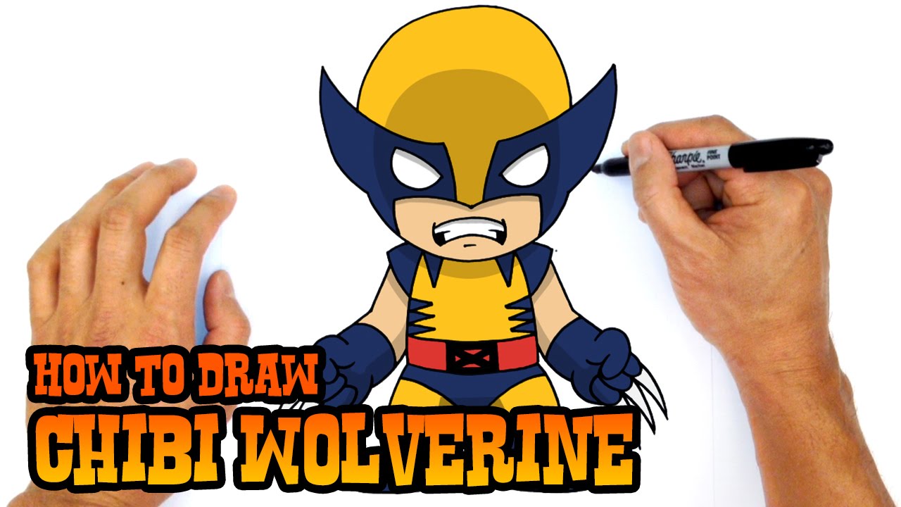 1280x720 how to draw wolverine x men - Wolverine Cartoon Drawing