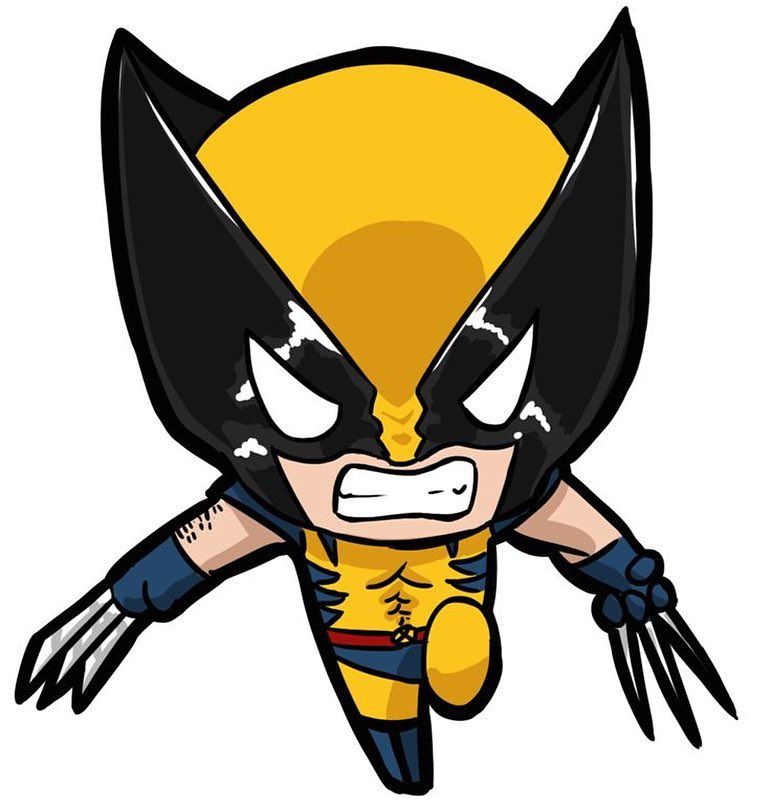 771x807 comic layout chibi marvel, wolverine - Wolverine Cartoon Drawing