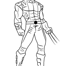 225x225 How To Draw Wolverine - Wolverine Drawing