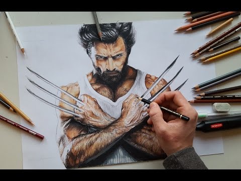 480x360 Logan - Wolverine Drawing