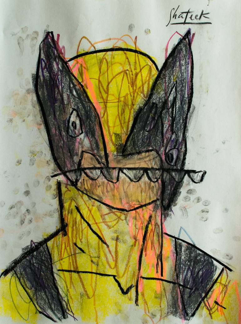 770x1034 Wolverine Drawing - Wolverine Drawing