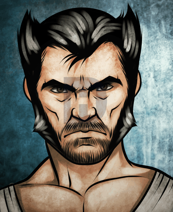 696x851 How To Draw Wolverine Easy, Step - Wolverine Drawing