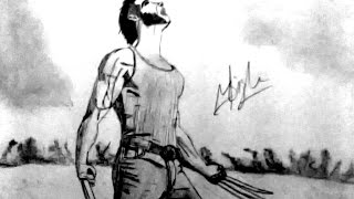 320x180 Loganwolverine Pencil Sketch - Wolverine Pencil Drawing