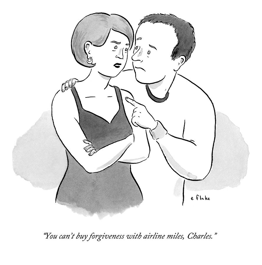 889x900 a man is seen trying to comfort a woman drawing - Woman And Man Drawing