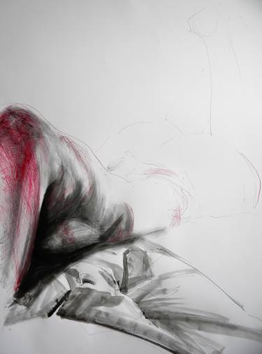 375x507 Female Body Drawing - Woman Body Drawing