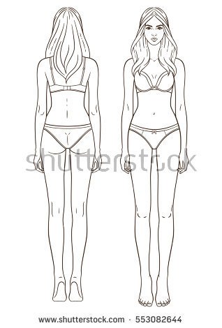 318x470 woman body drawing template archives - Woman Body Drawing Template