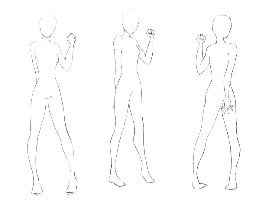 900x694 body template woman outline free sample example format download - Woman Body Drawing Template
