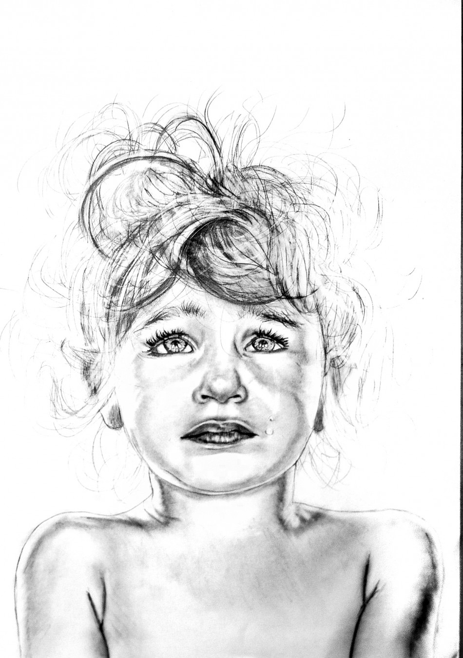 Person Crying Drawing At Getdrawingscom Free For Personal