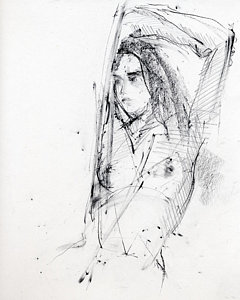 240x300 Women Drawings Fine Art America - Woman Drawing