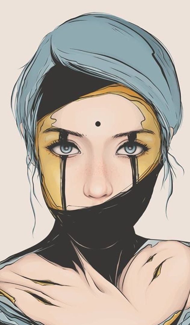 631x1079 Awesome Woman Drawing Art ! How To Women Drawing New Images - Woman Drawing Art