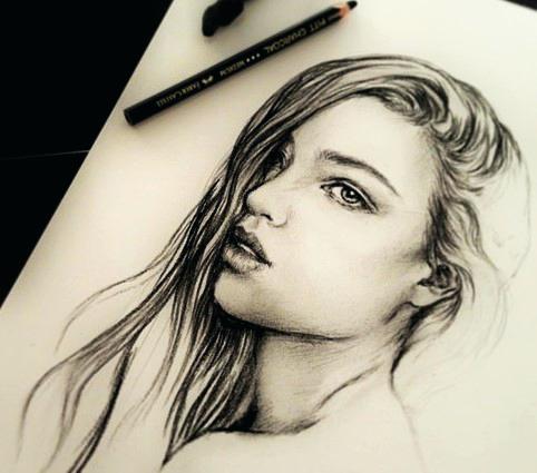 482x425 Woman Drawing Godshelters - Woman Drawing Face