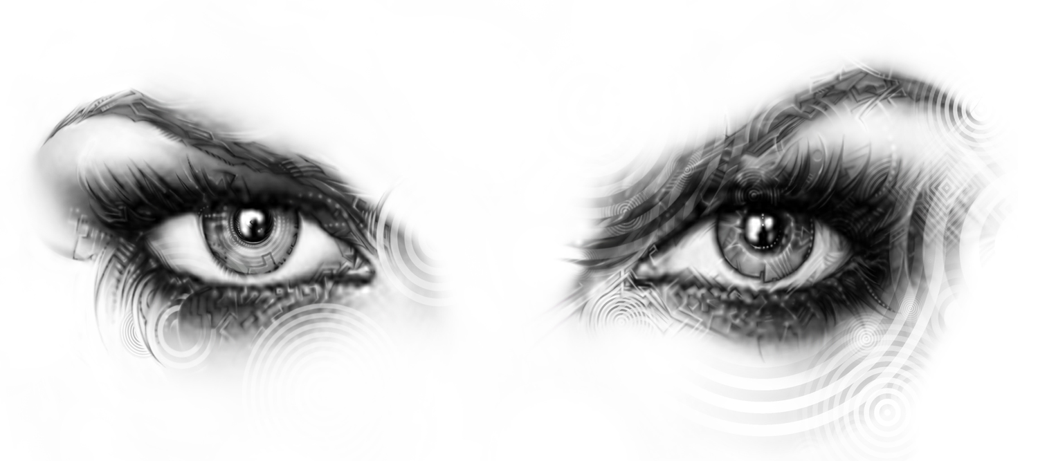 Woman Eyes Drawing