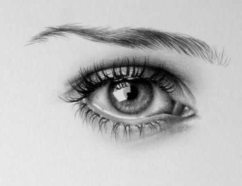500x384 The Eye Of A Woman Art I Like Realistic Pencil Drawings - Woman Eyes Drawing