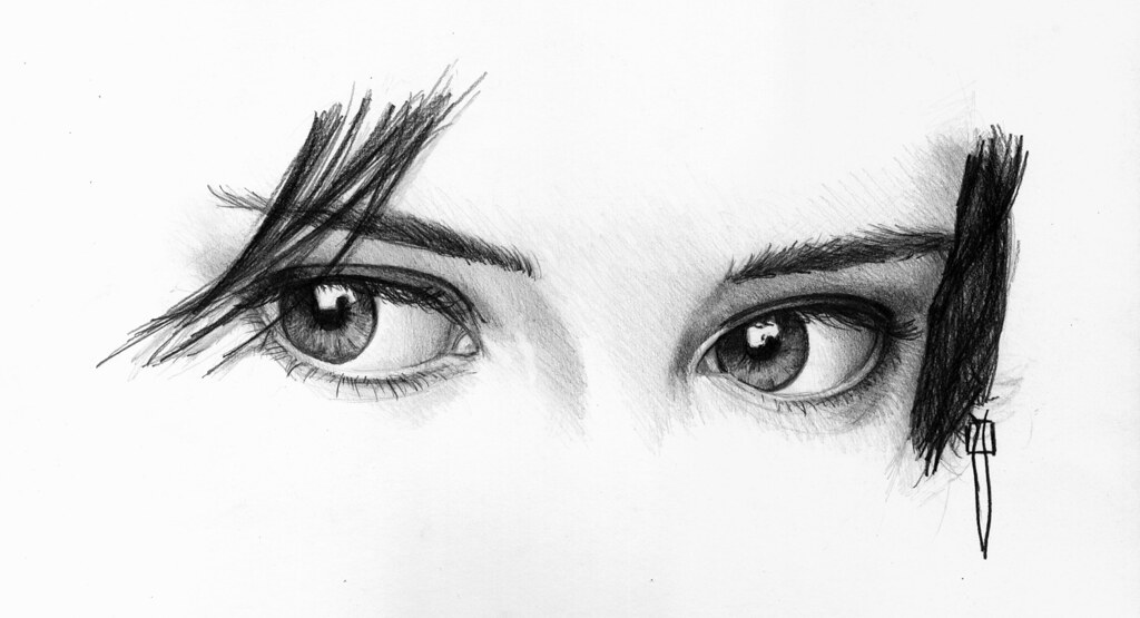 1024x555 The World's Best Photos Of Eyes And Rafa - Woman Eyes Drawing
