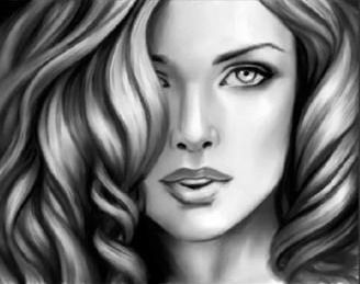 328x259 How To Draw A Woman's Face - Woman Face Drawing