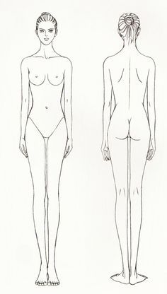 236x416 gallery draw woman body - Woman Full Body Drawing