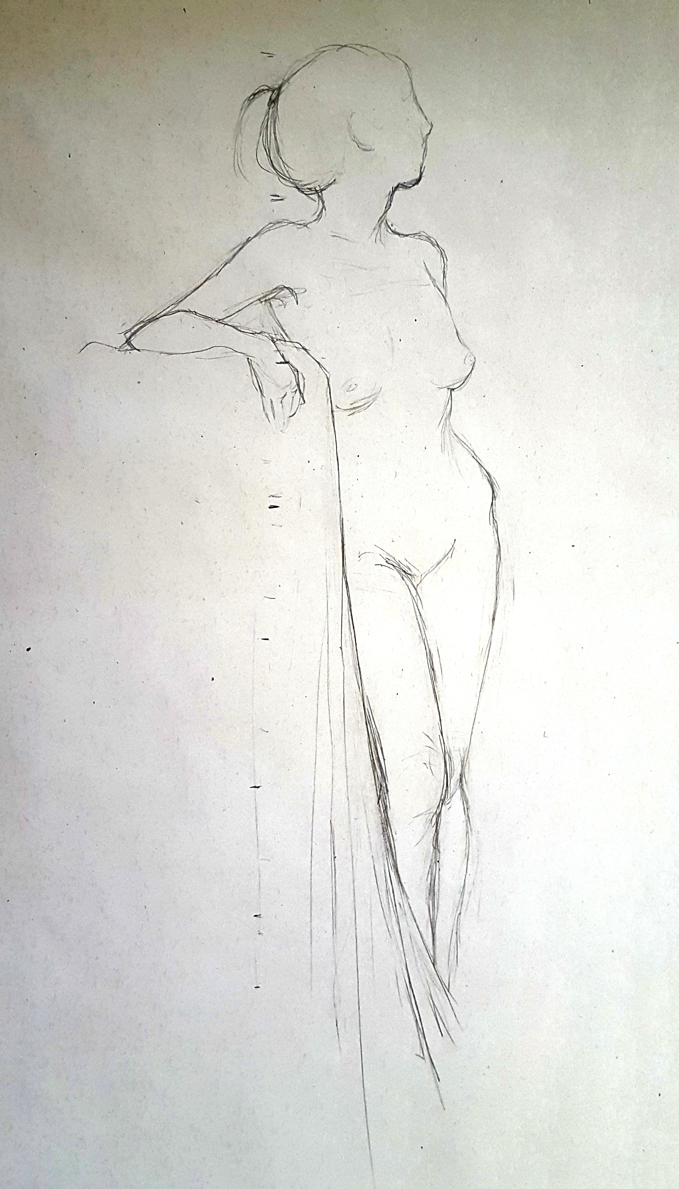 2276x3984 week life drawing female full body studies robin lawrence - Woman Full Body Drawing