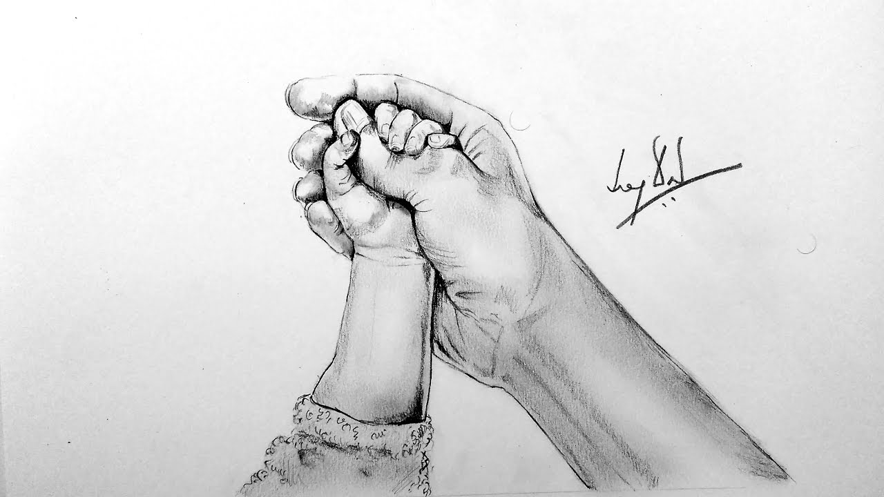 1280x720 Huge Collection Of 'mother Holding Baby Drawing' Download More - Woman Holding Baby Drawing