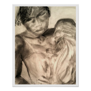 307x307 Woman Holding Baby Gifts On Zazzle Au - Woman Holding Baby Drawing
