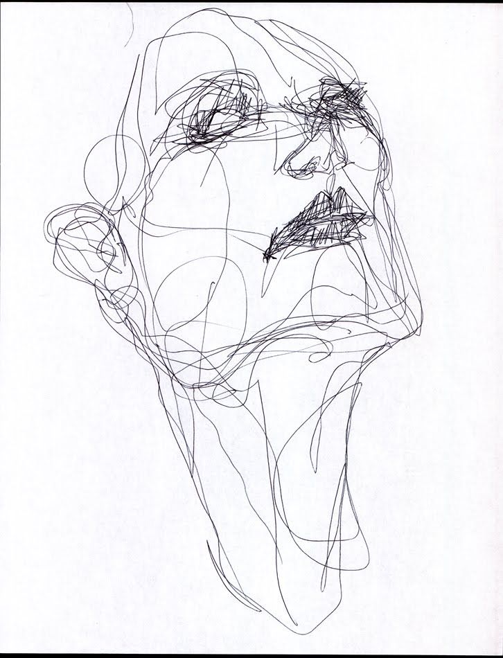 726x950 Drawing Of A Woman Looking Up - Woman Looking Up Drawing