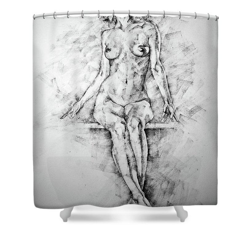 800x800 Sketchbook - Woman Sitting Drawing