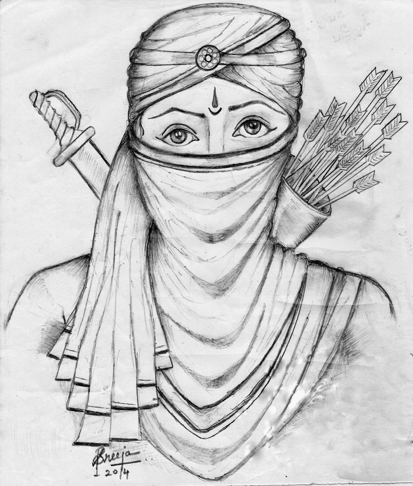 1362x1600 warrior pencil drawings and indian woman warrior - Woman Warrior Drawing