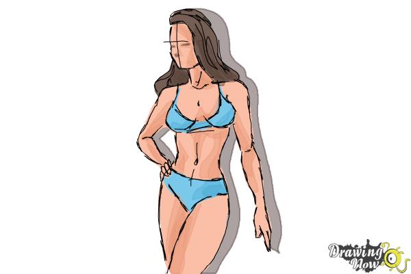 600x400 how to draw a woman body - Womans Body Drawing