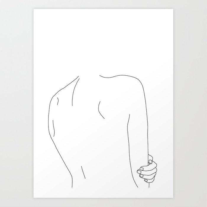 700x700 woman's body line drawing - Womans Body Drawing