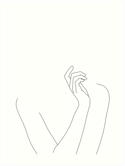 413x549 woman's body line drawing - Womans Body Drawing