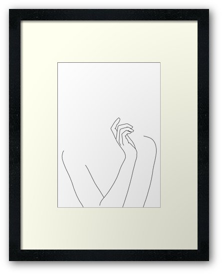 445x550 woman's body line drawing - Womans Body Drawing