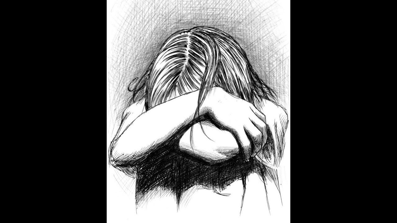 1280x720 Sketching Easy Drawing - Women Drawing