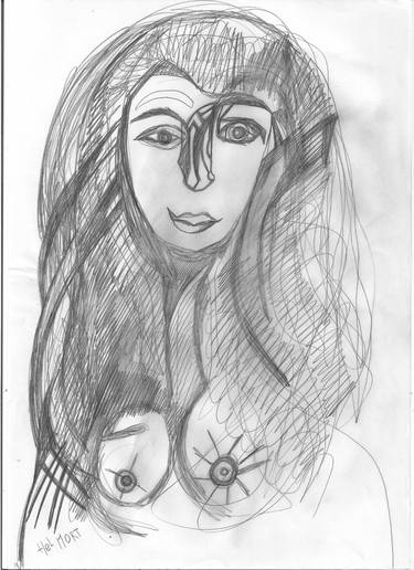 375x516 Women Of Uk Drawing - Women Drawing