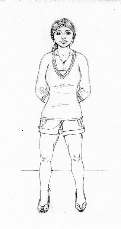 401x757 How To Draw Women That Really Look Like Women Lets Draw People - Women Drawing