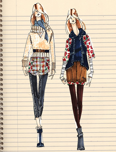 384x500 Iver Catie Donhauser's Photos Tagged With Drawing - Women Fashion Drawing