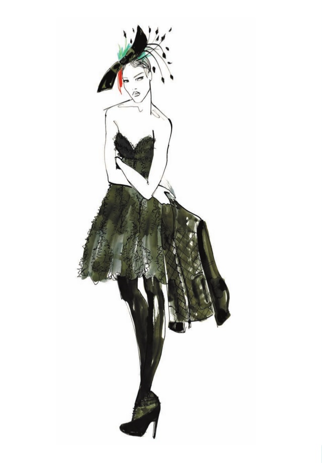 638x918 basics fashion design fashion drawing - Women Fashion Drawing