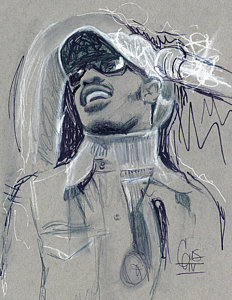 232x300 stevie wonder drawings fine art america - Wonder Drawings