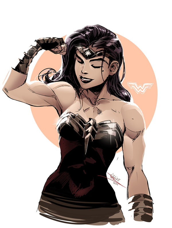 600x795 wonder woman action clipart drawing black collection - Wonder Woman Cartoon Drawing