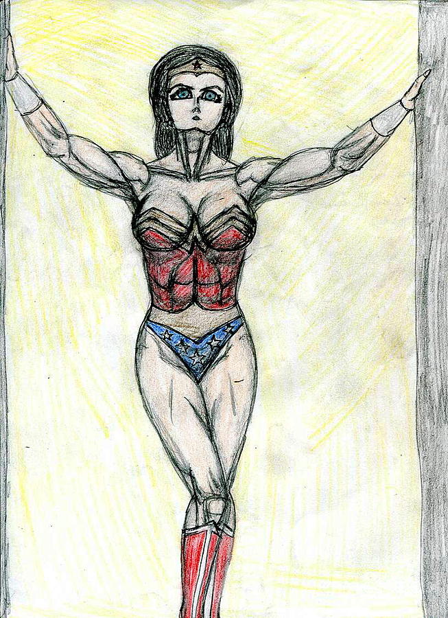 653x900 hot for wonder woman drawing - Wonder Woman Drawing