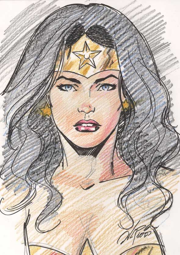 590x834 wonder woman i wa t someone to draw this with my face and ww hair - Wonder Woman Drawing