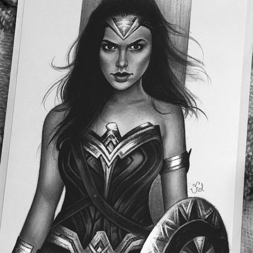 Wonder Woman Drawing At Explore Collection Of