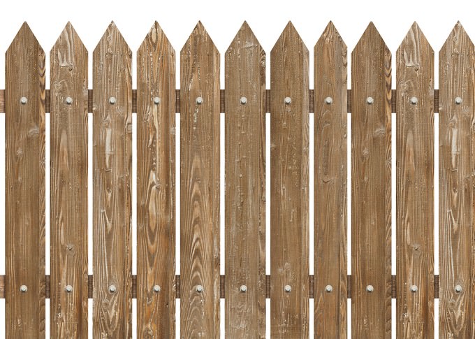680x485 how to install a wood fence - Wood Fence Drawing