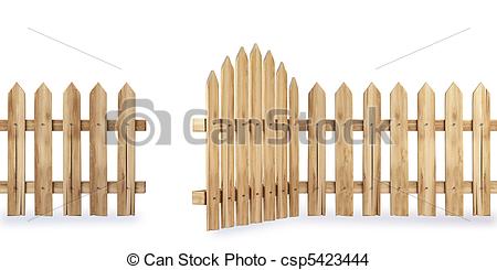 450x245 Huge Collection Of 'picket Fence Drawing' Download More Than - Wood Fence Drawing