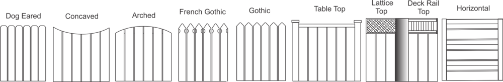 1000x163 Collection Of Free Fence Drawing Wood Download On Ui Ex - Wood Fence Drawing