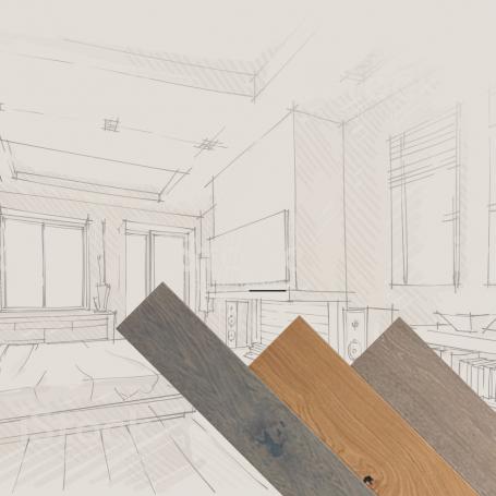 455x455 Turn Your House Into A Home With A Wooden Floor From Solidfloor - Wood Floor Drawing