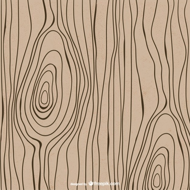 626x626 Drawn Wood Texture Vector Free Download - Wood Grain Line Drawing