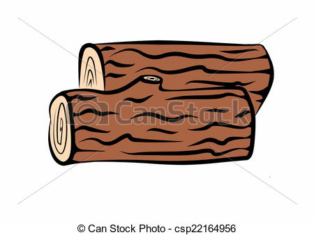 Wood Log Drawing at PaintingValley.com | Explore collection of Wood Log ...