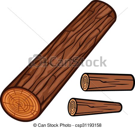 450x427 wood log stock illustrations wood log clip art images - Wood Log Drawing