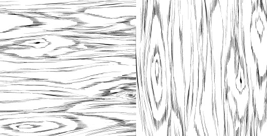 520x266 wood pattern type brushes manga materials - Wood Pattern Drawing