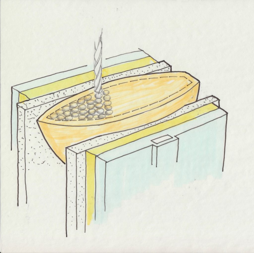 1024x1017 building a wooden boat with a young student part popular - Wooden Boat Drawing